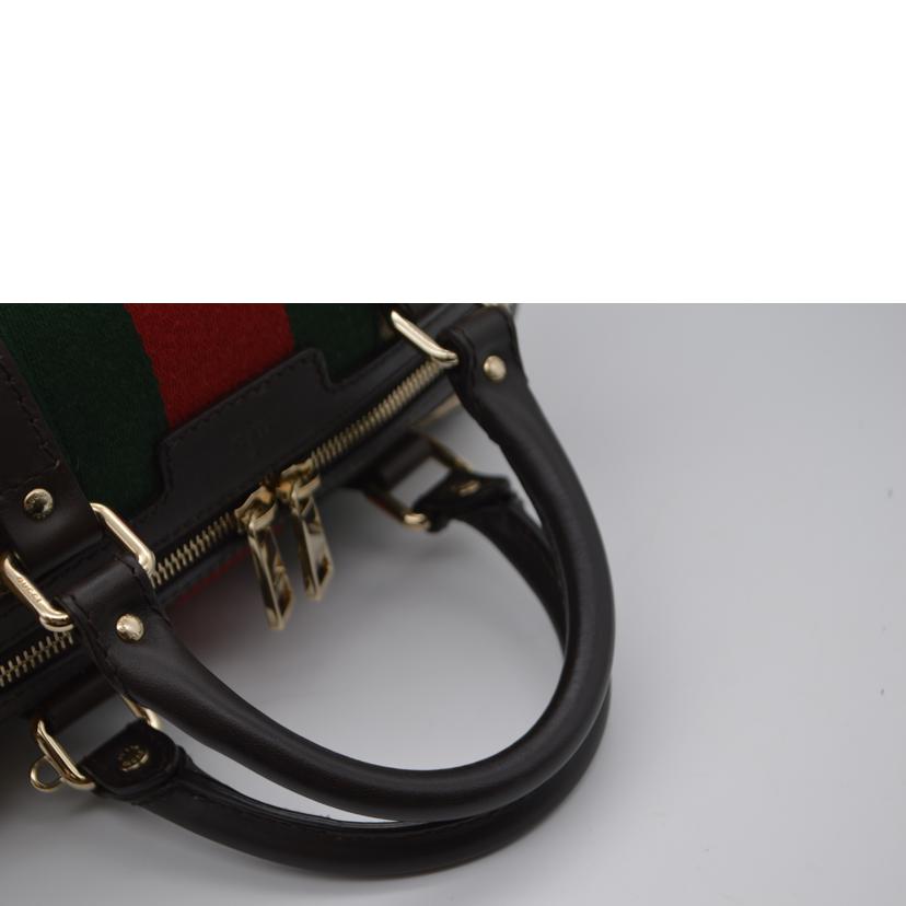 GUCCI グッチ/GGキャンバスシェリーライン2wayレザーハンド/269876//525***/Aランク/89