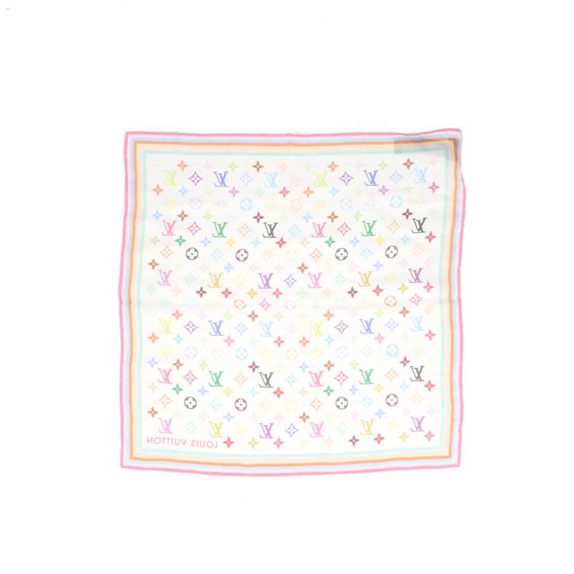 LOUIS VUITTON ルイヴィトン/LOUIS VUITTON×TM モノグラムマルチスカーフ/M96205//MR0225/Aランク/91