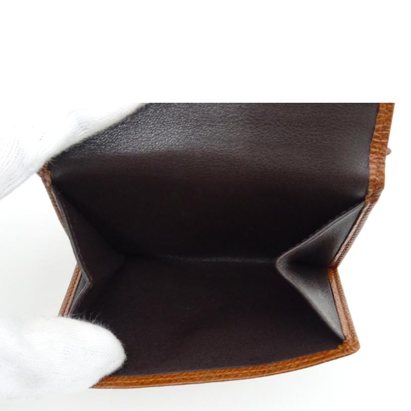 LOEWE ロエベ/アナグラムWホック財布/ブラウン//Aランク/69
