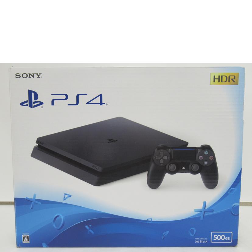 SONY/PlayStation4／ジェット・ブラック／500GB/CUH-2200A//02-27452580-1760809/ABランク/63
