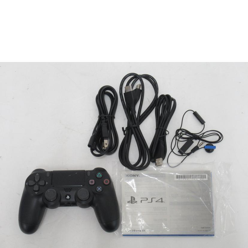 SONY/PlayStation4／ジェット・ブラック／500GB/CUH-2200A//02-27452580-1760809/ABランク/63