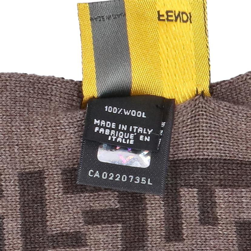 FENDI フェンディ/ズッカ柄ウールマフラー//Aランク/94