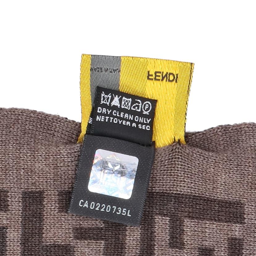 FENDI フェンディ/ズッカ柄ウールマフラー//Aランク/94