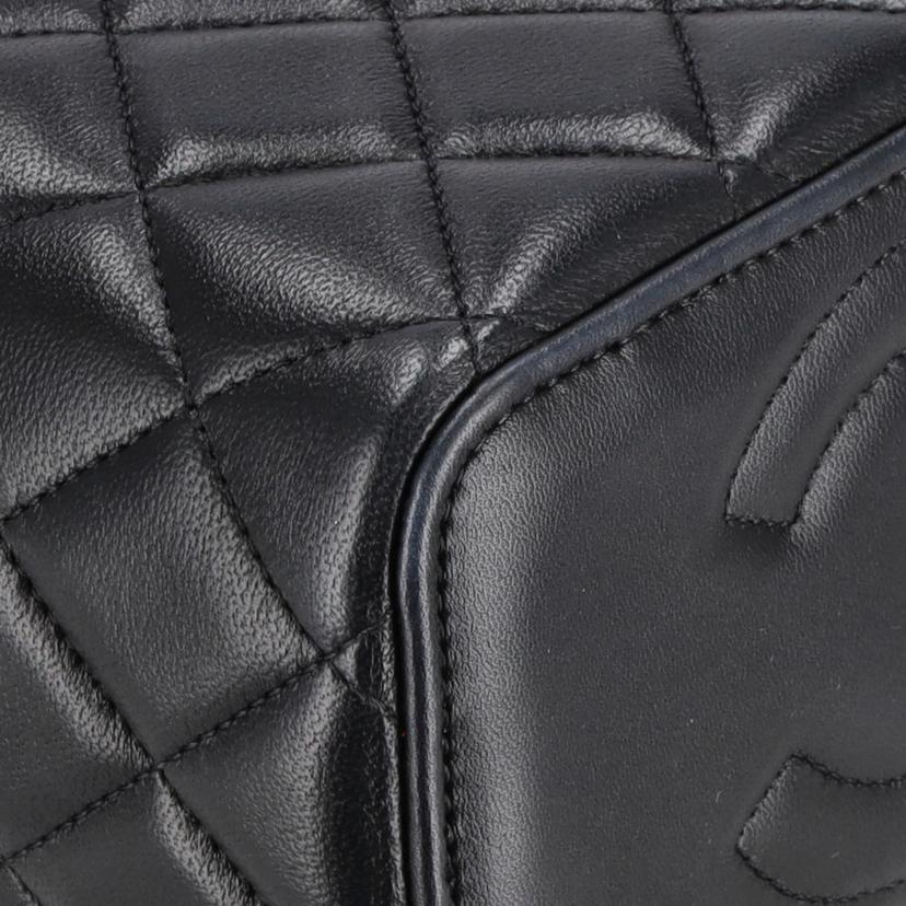 CHANEL シャネル/ラムスキン　バニティーチェ－ンショルダー　トップハンドル//H64*****/SAランク/70