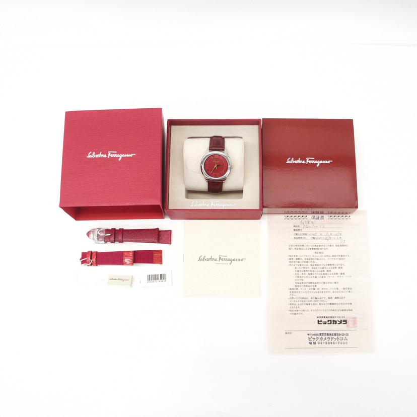 Salvatore　Ferragamo サルヴァトーレフェラガモ/クォーツ時計/F42010017//F42*************/Aランク/09