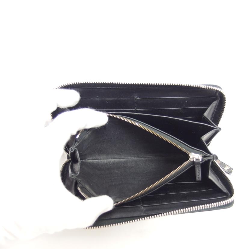 GUCCI グッチ/パイソン／ラウンドファスナー長財布/411766//041*/Bランク/04