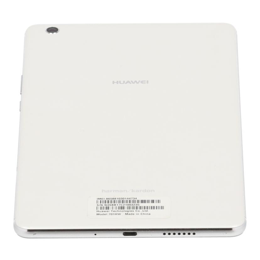 HUAWEI　SoftBank ファーウェイ/タブレット／MediaPad　M3　Lite　s/701HW//865881030144734/Bランク/62