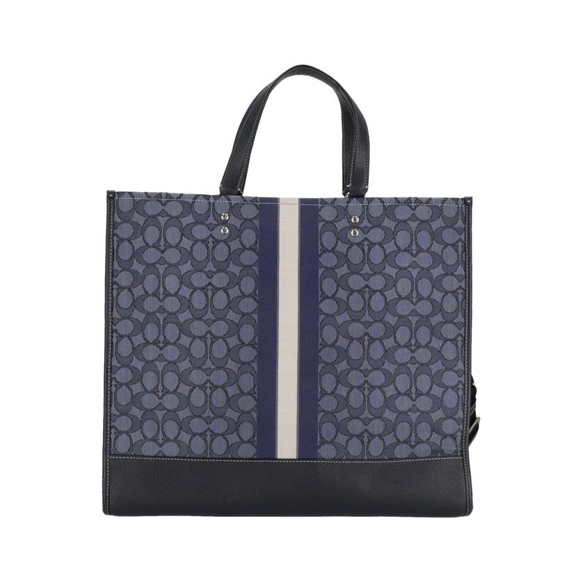COACH コーチ/デンプシートート40／シグネチャーストライプ/F2365-C8418//Aランク/70