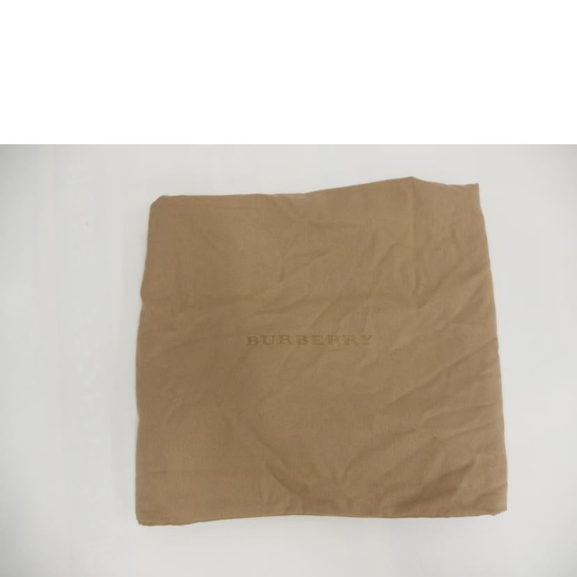 BURBERRY ﾊﾞｰﾊﾞﾘｰ/レザー2wayハンド／グレー//Bランク/82