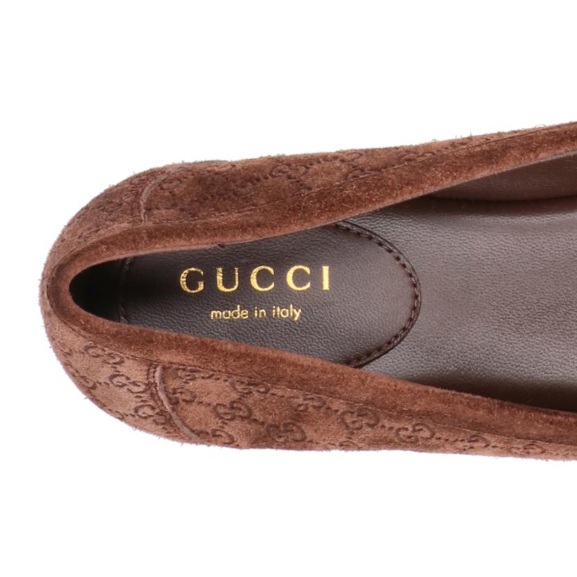 GUCCI グッチ/LOVELIGHT　ホースビットGGスエードローファー/814895//ｻｲｽﾞ:37/SAランク/91