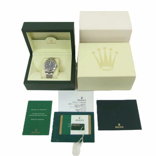ROLEX ロレックス/エクスプローラーⅠ／黒文字盤／自動巻き/214270//18M*****/Aランク/04