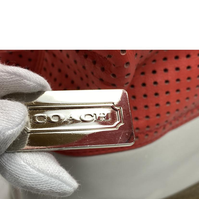COACH コーチ/レガシーパーフォレーテッドショルダーバッグ/22412//K12**/Bランク/52