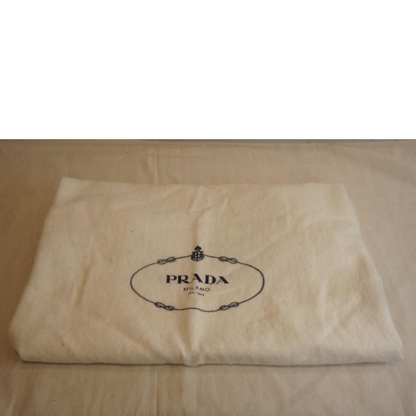 PRADA プラダ/ナイロンスイングトートブラック//180/Aランク/92