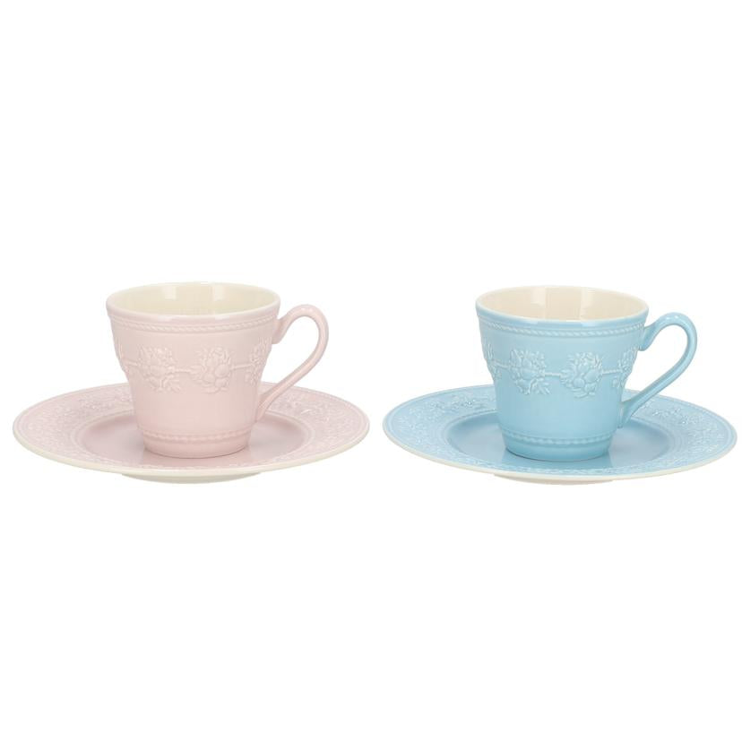 WEDGWOOD ウエッジウッド/フェスティビティ／カップ＆プレート／ペアセット//SAランク/18