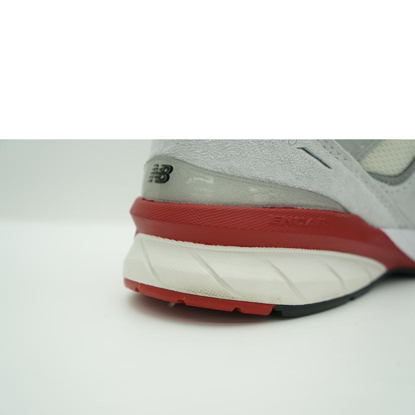 new　balance ニューバランス/990V5／グレーロイヤルレッド/M990NB5//SAランク/75