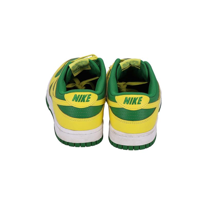 NIKE ナイキ/ダンク　ロー　レトロ　＂リバースブラジル＂/DV0833-300//00196153295643/ABランク/85