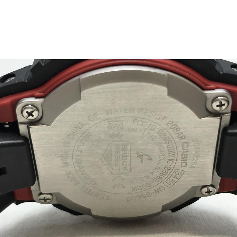 CASIO カシオ/G－SHOCK　レッドライン　タフソーラー/GW-B5600HR-1DR//003*****/ABランク/51