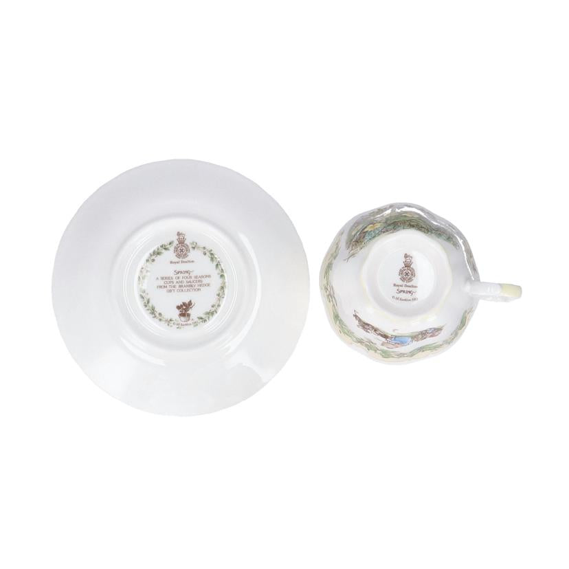 ROYAL　DOULTON ロイヤルドルトン/カップ＆ソーサー四季セット/BRAMBLY HEDGE//Aランク/09