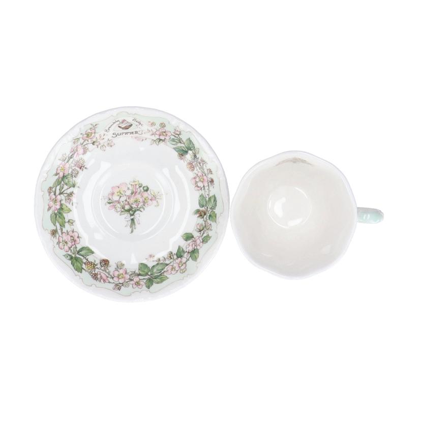 ROYAL　DOULTON ロイヤルドルトン/カップ＆ソーサー四季セット/BRAMBLY HEDGE//Aランク/09