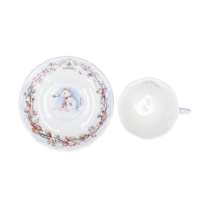 ROYAL　DOULTON ロイヤルドルトン/カップ＆ソーサー四季セット/BRAMBLY HEDGE//Aランク/09