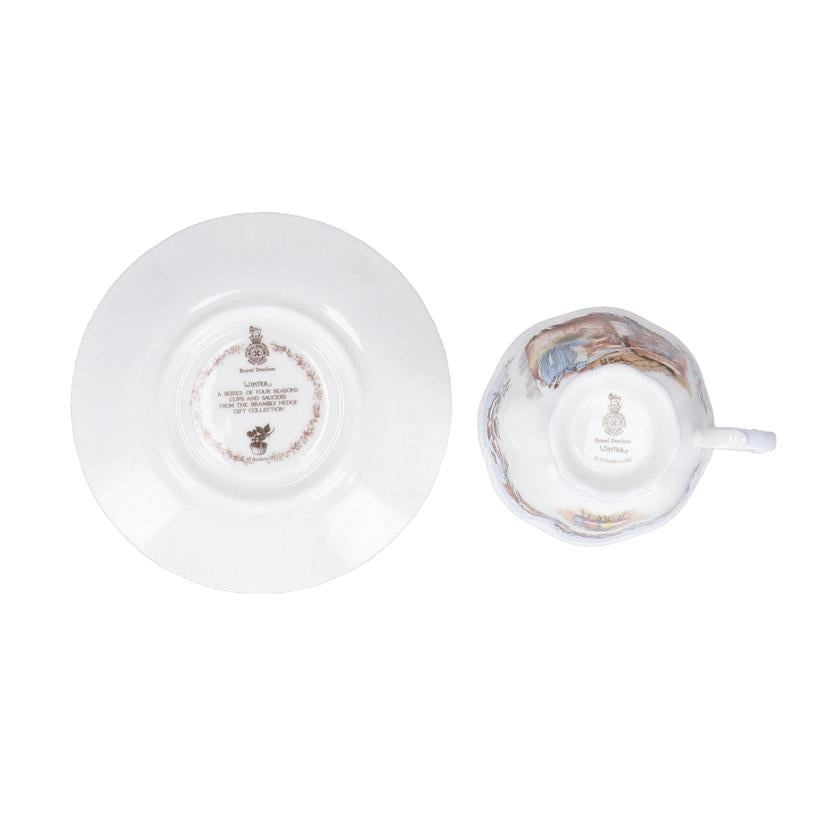 ROYAL　DOULTON ロイヤルドルトン/カップ＆ソーサー四季セット/BRAMBLY HEDGE//Aランク/09