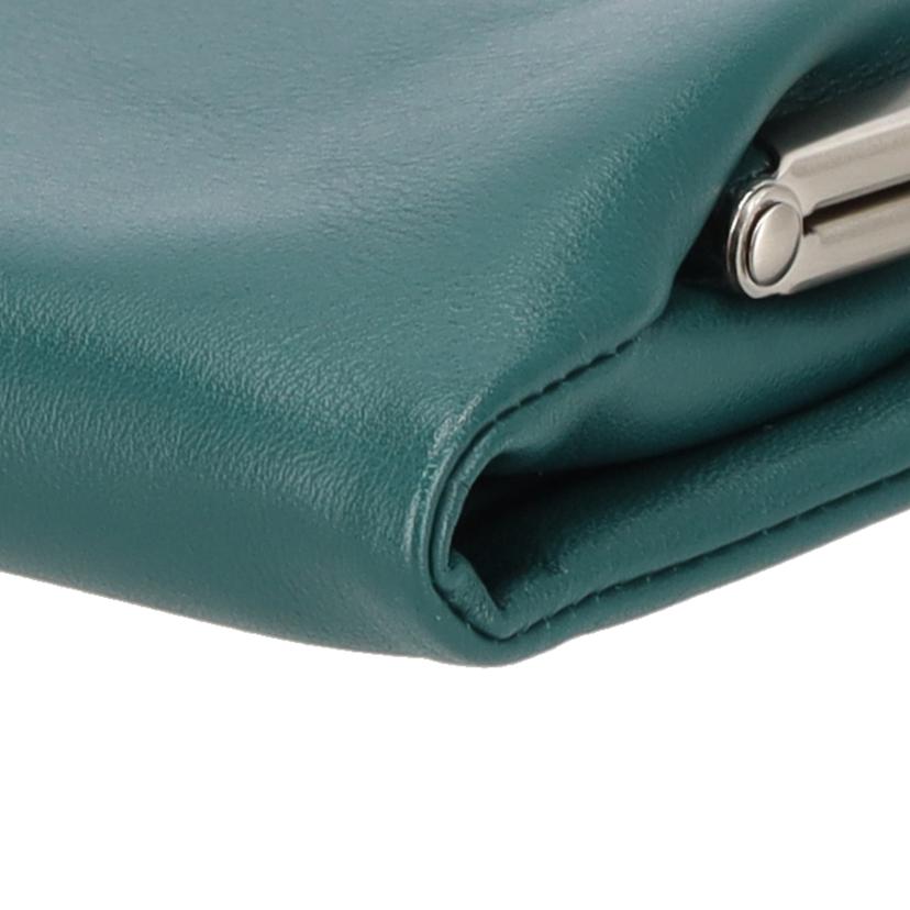 agnes　b． アニエスベー/レザー二つ折りがま口財布/PAW07-03//-/Aランク/76