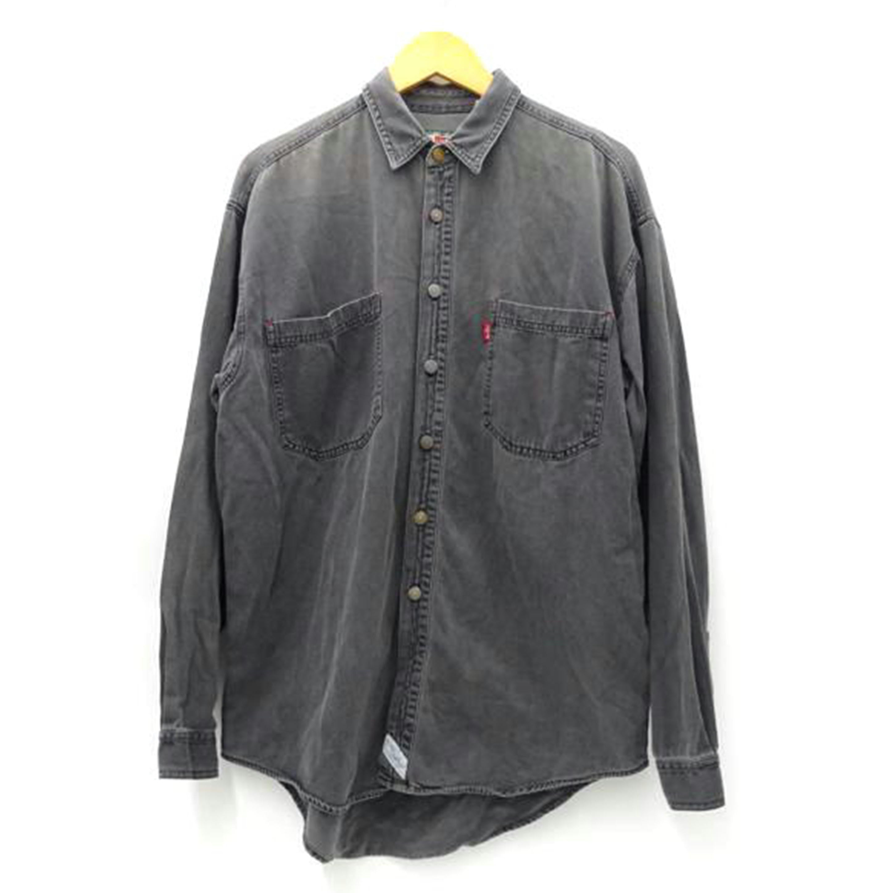 Levis リーバイス/90sブラックデニムシャツ//ABランク/69