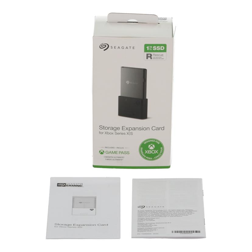 SEA　GATE シーゲート /Xbox　Series　X／S用ストレージ拡張カード1TB/STJR1000400//NB2EVEFQ/Bランク/05