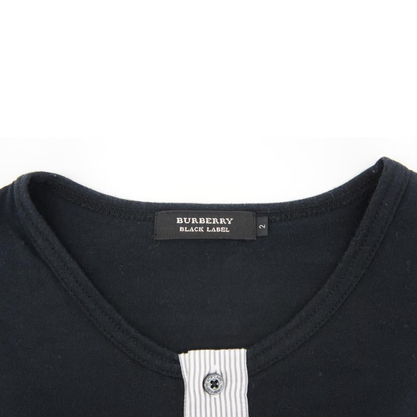 BURBERRY　BLACK　LABEL BURBERRY BLACK LABEL/ヘンリーネックカットソー/BMV06-644-09//ABランク/85