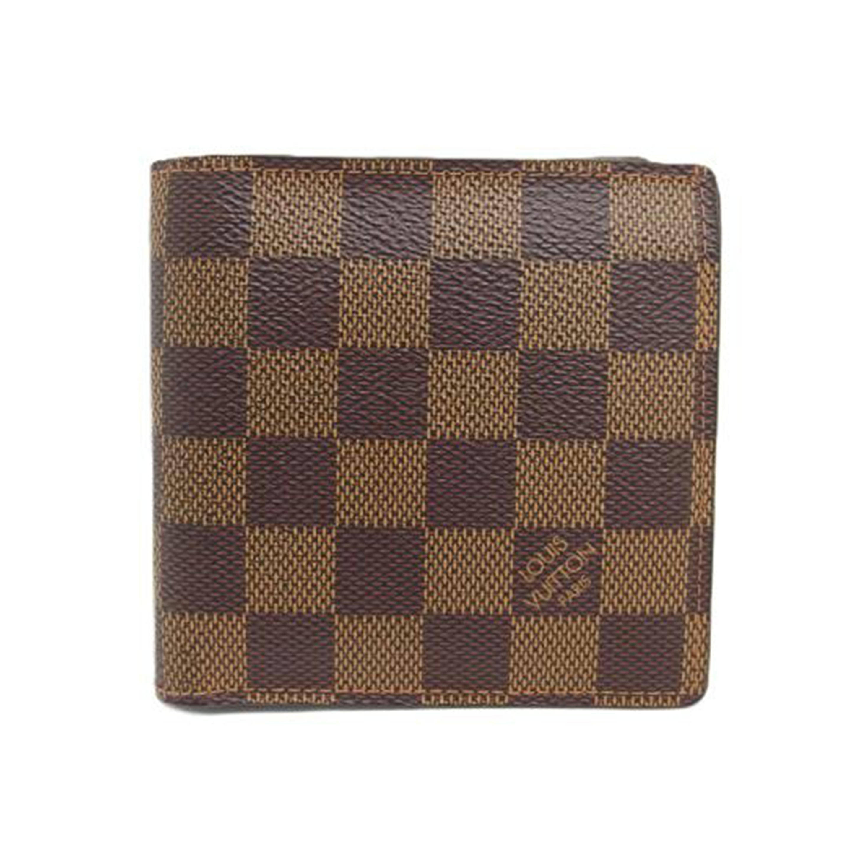 LOUIS　VUITTON/ポルトフォイユ・マルコ／ダミエ・エベヌ/N61665//CA2***/ABランク/04
