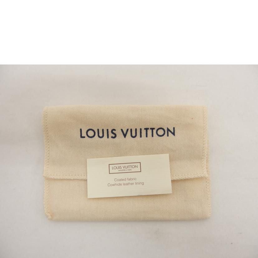 LOUIS　VUITTON/ポルトフォイユ・マルコ／ダミエ・エベヌ/N61665//CA2***/ABランク/04