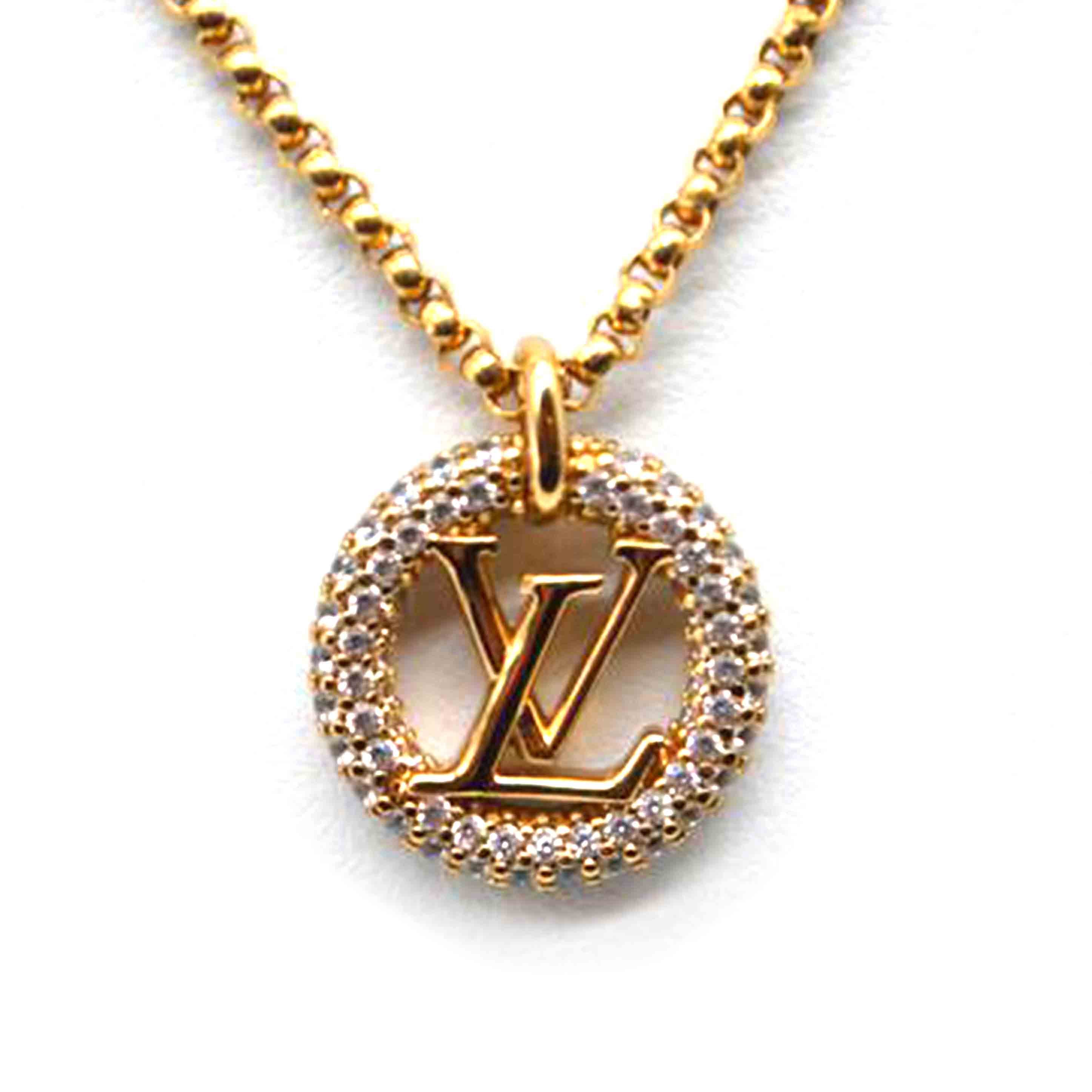 LOUIS VUITTON ルイヴィトン/ネックレス・コリエ・ルイーズバイナイトGP/M00759//DP3***/Aランク/89