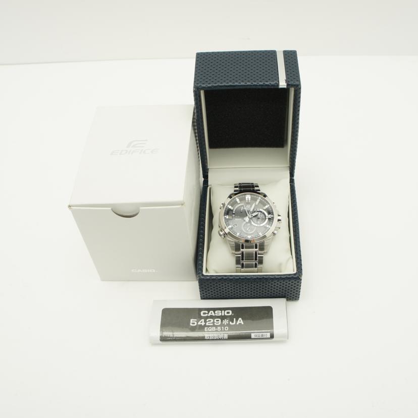 CASIO カシオ/EDIFICE／スマートフォンリンクモデル/EQB-510D-41AJF//ABランク/85