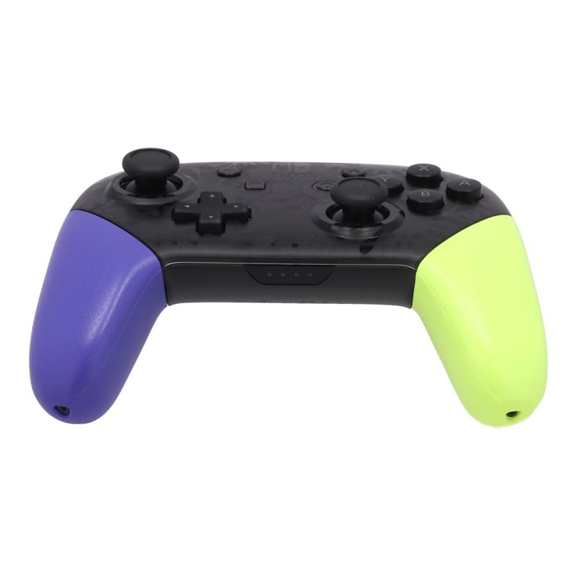 NINTENDO 任天堂 ニンテンドー　/Switch　Proコントローラー／スプラ3/HAC-A-FSSKT//XEL70089654883/ABランク/77
