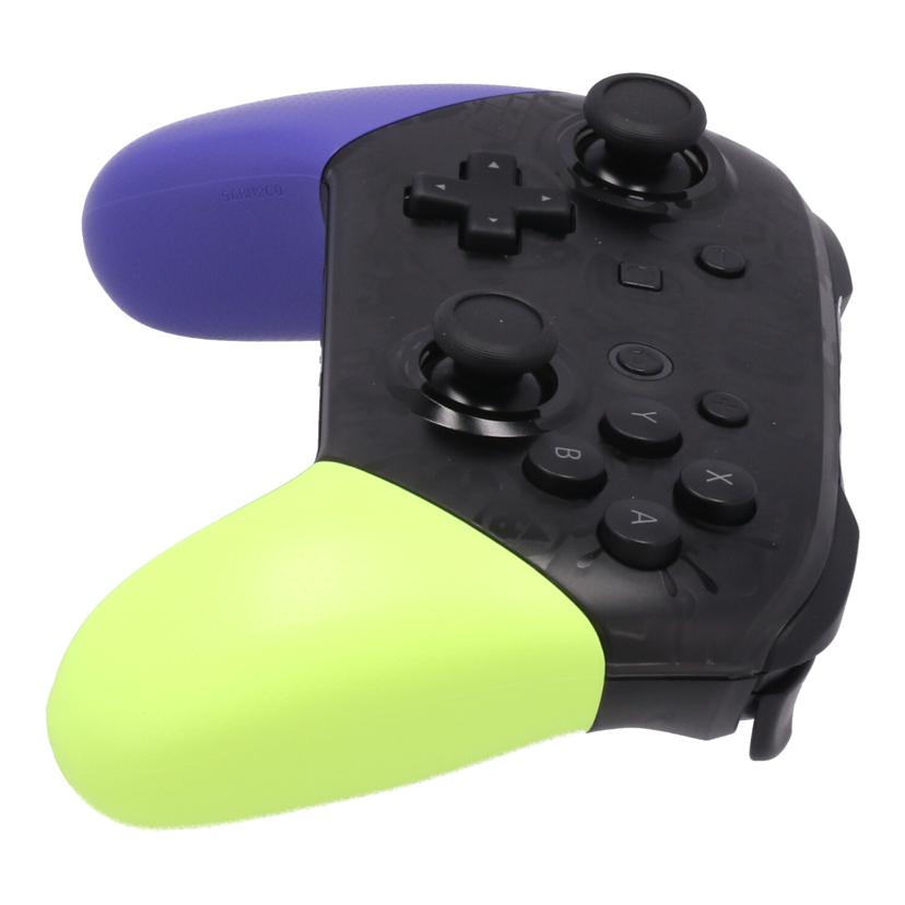 NINTENDO 任天堂 ニンテンドー　/Switch　Proコントローラー／スプラ3/HAC-A-FSSKT//XEL70089654883/ABランク/77