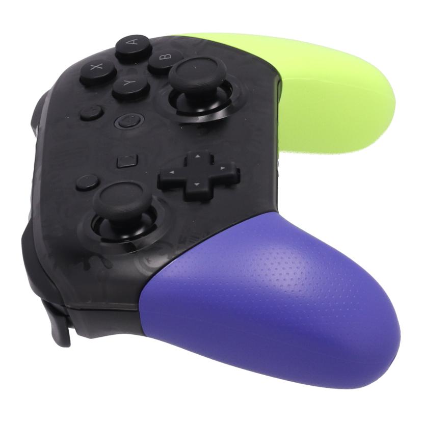 NINTENDO 任天堂 ニンテンドー　/Switch　Proコントローラー／スプラ3/HAC-A-FSSKT//XEL70089654883/ABランク/77