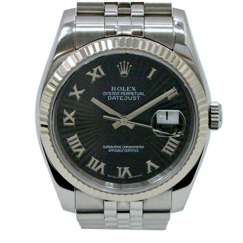 ROLEX ロレックス/DATE　JUST／ブラックサンビーム/116234//Z93****/ABランク/77