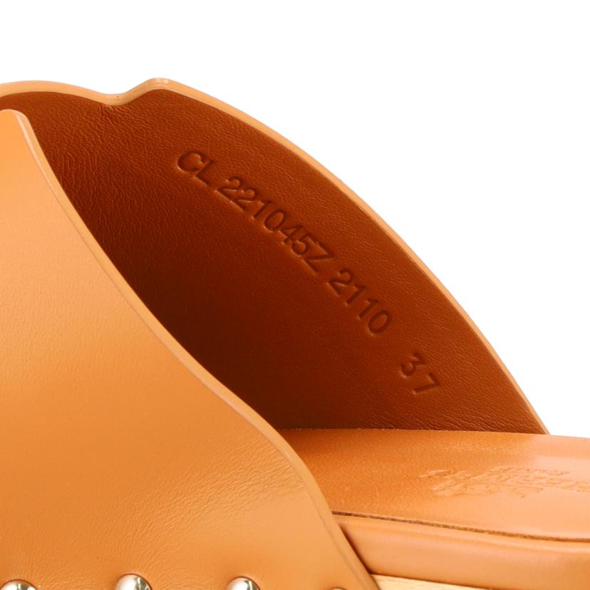 HERMES HERMES/レザースタッズサンダル/エリプス/CL221045Z//ｻｲｽ****/Sランク/62