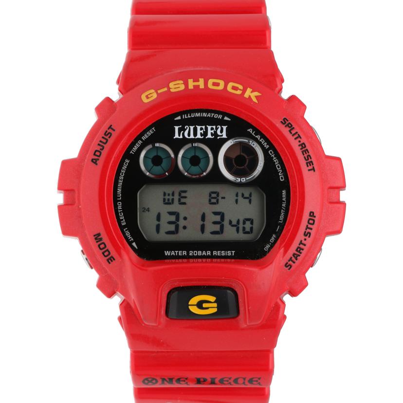 CASIO カシオ/G－SHOCK／ワンピース／モンキー・D・ルフィ限定モデル/DW-6900FS//323*/SAランク/92