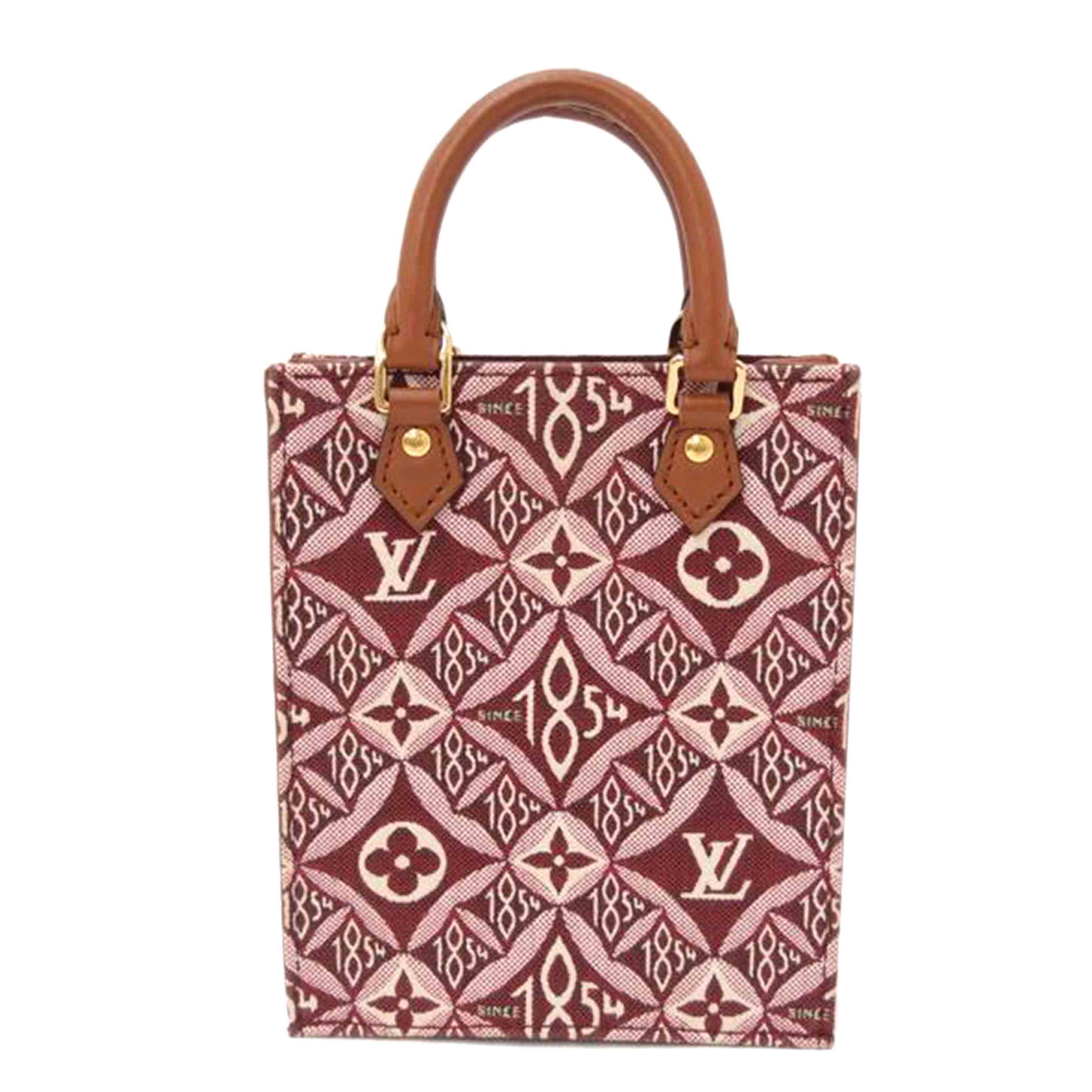 LOUIS　VUITTON ルイヴィトン/プティットサックプラ／ジャガード／ボルドー/M69846//SP3***/Aランク/69