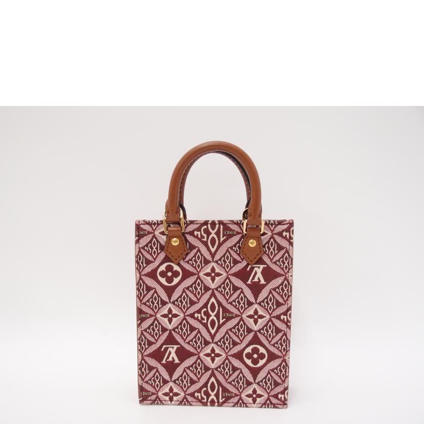 LOUIS　VUITTON ルイヴィトン/プティットサックプラ／ジャガード／ボルドー/M69846//SP3***/Aランク/69