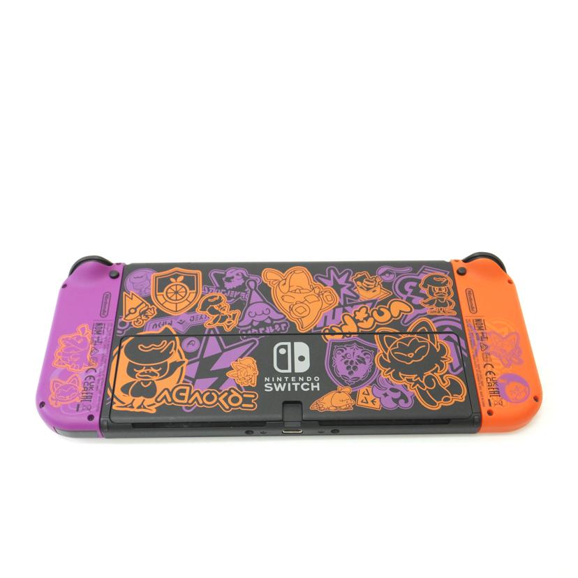 nintendo 任天堂/有機ELスイッチ本体スカーレット・バイオレットエディション/HEG-S-KEAAA//XTJ1058865984/ABランク/88