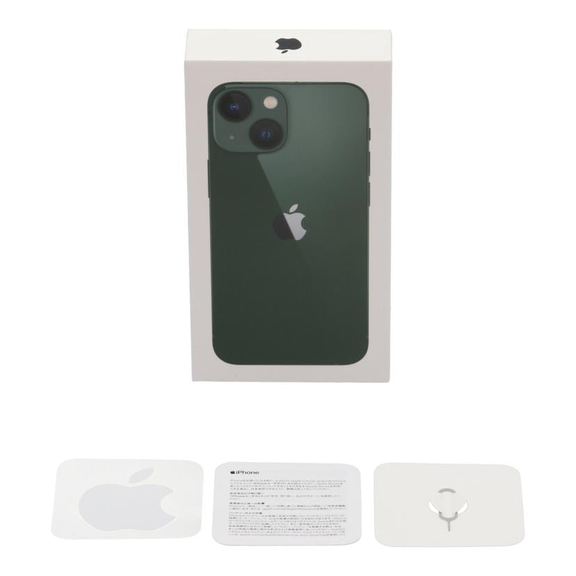 Apple アップル/iPhone13mini　256GB/MNFD3J A//HX1719NQ03/Bランク/63