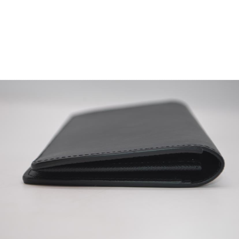 LOUIS VUITTON ルイヴィトン/ポルトフォイユ・ブラザ／エピ／ノワール/M60622//RFI****/SAランク/89