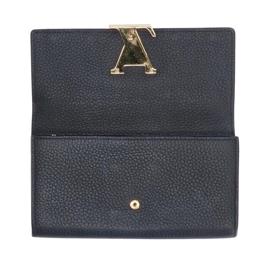 LOUIS　VUITTON ルイヴィトン/ポルトフォイユ・カプシーヌ／ノワールスタッズ/M63211//NZ4***/ABランク/93
