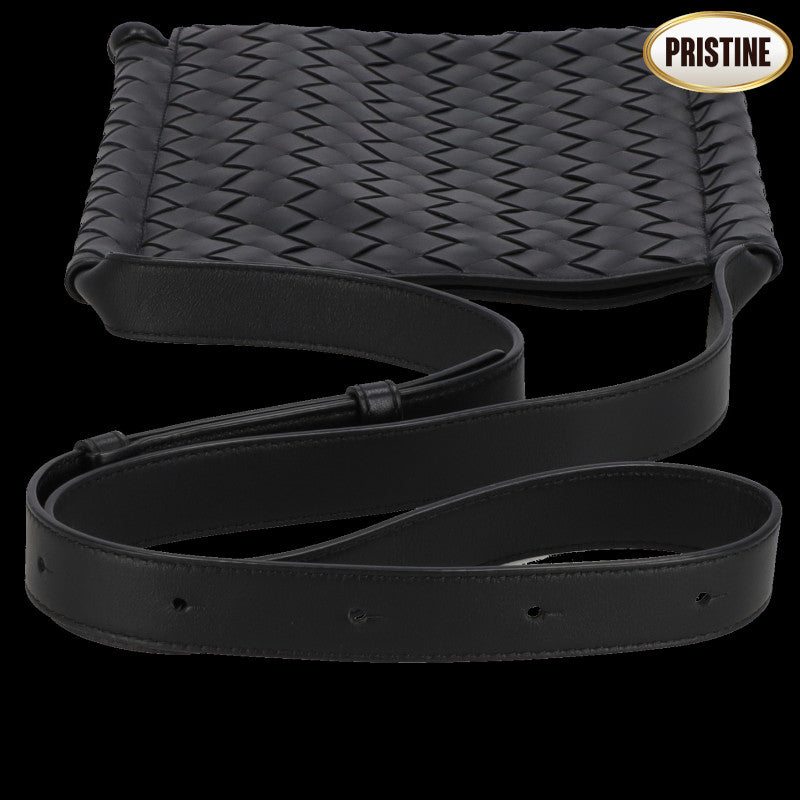 BOTTAGA　VENETA ボッテガヴェネタ/イントレチャートスモールフラットループショルダー/776504//SAランク/94