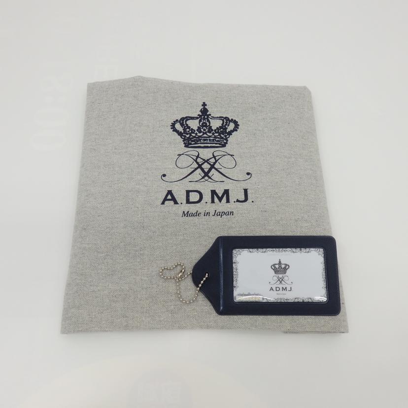 A．D．M．J エーディーエムジェー/ADMJ　クロコ型押し2wayショルダーバッグ//SAランク/77