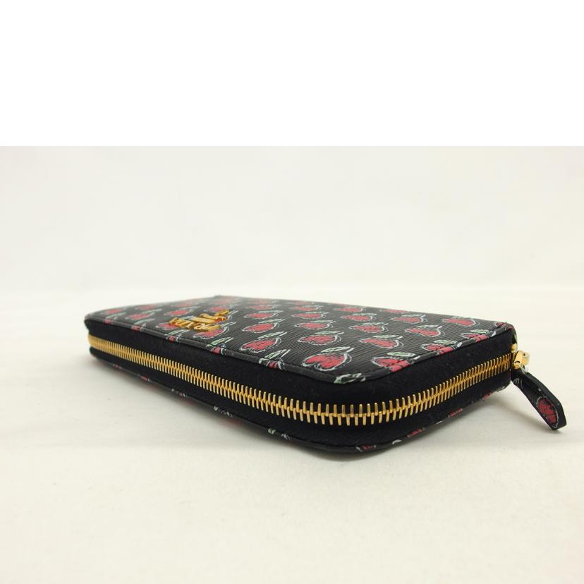 PRADA プラダ/ヴィッテロムーブ／ラブハート／ラウンドファスナー長財布/1ML506//ABランク/04
