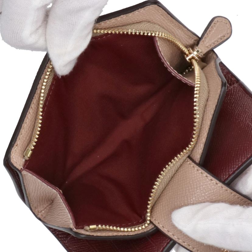 COACH コーチ/ミデイアムコーナージップウオレット/6390//B22**/Aランク/94