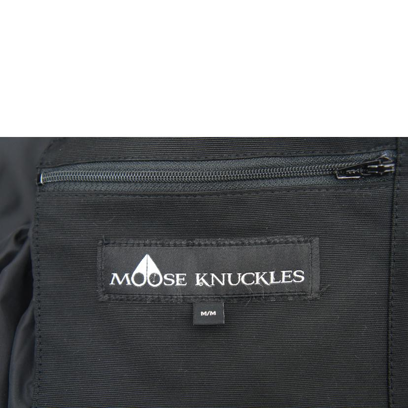 MOOSE　KNUCKLES ムースナックルズ/ダウンジャケット／M／ブラック/CA 56669//ABランク/75